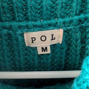 POL Women's Teal Sweater